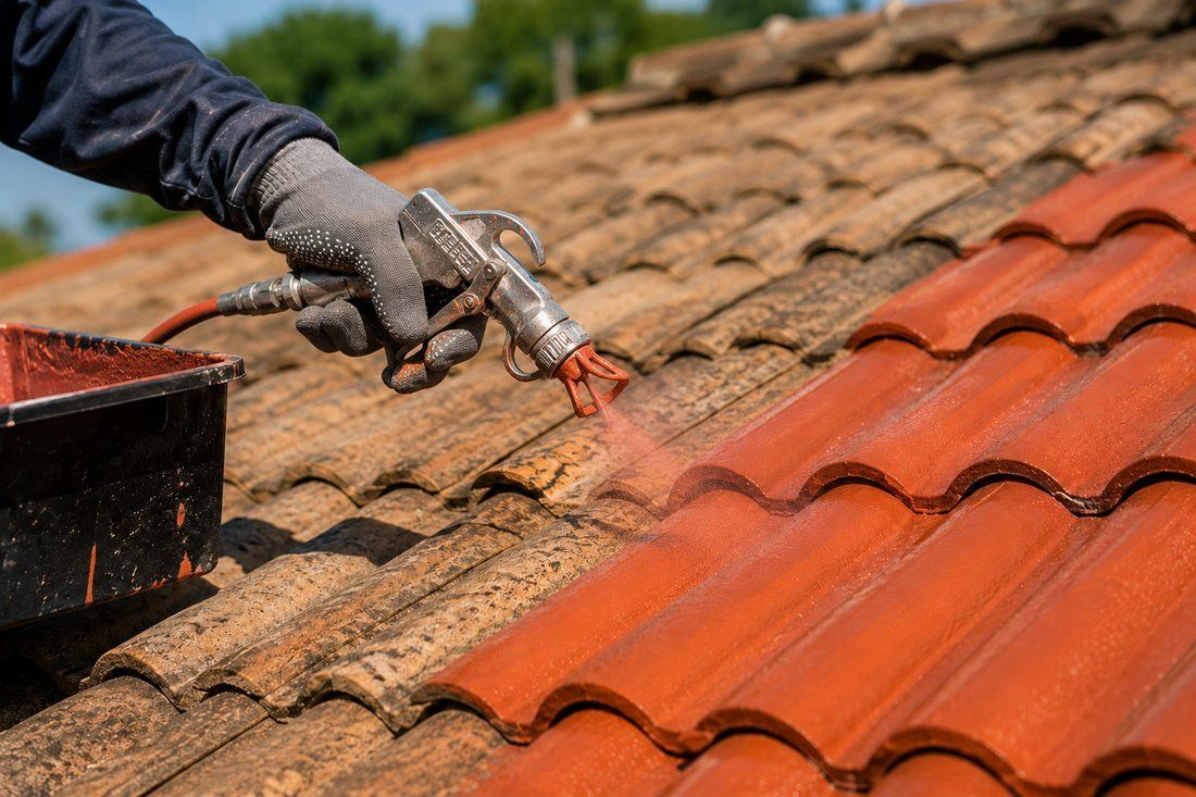 Peinture de toiture — Rénovation Creuse, artisan en Creuse